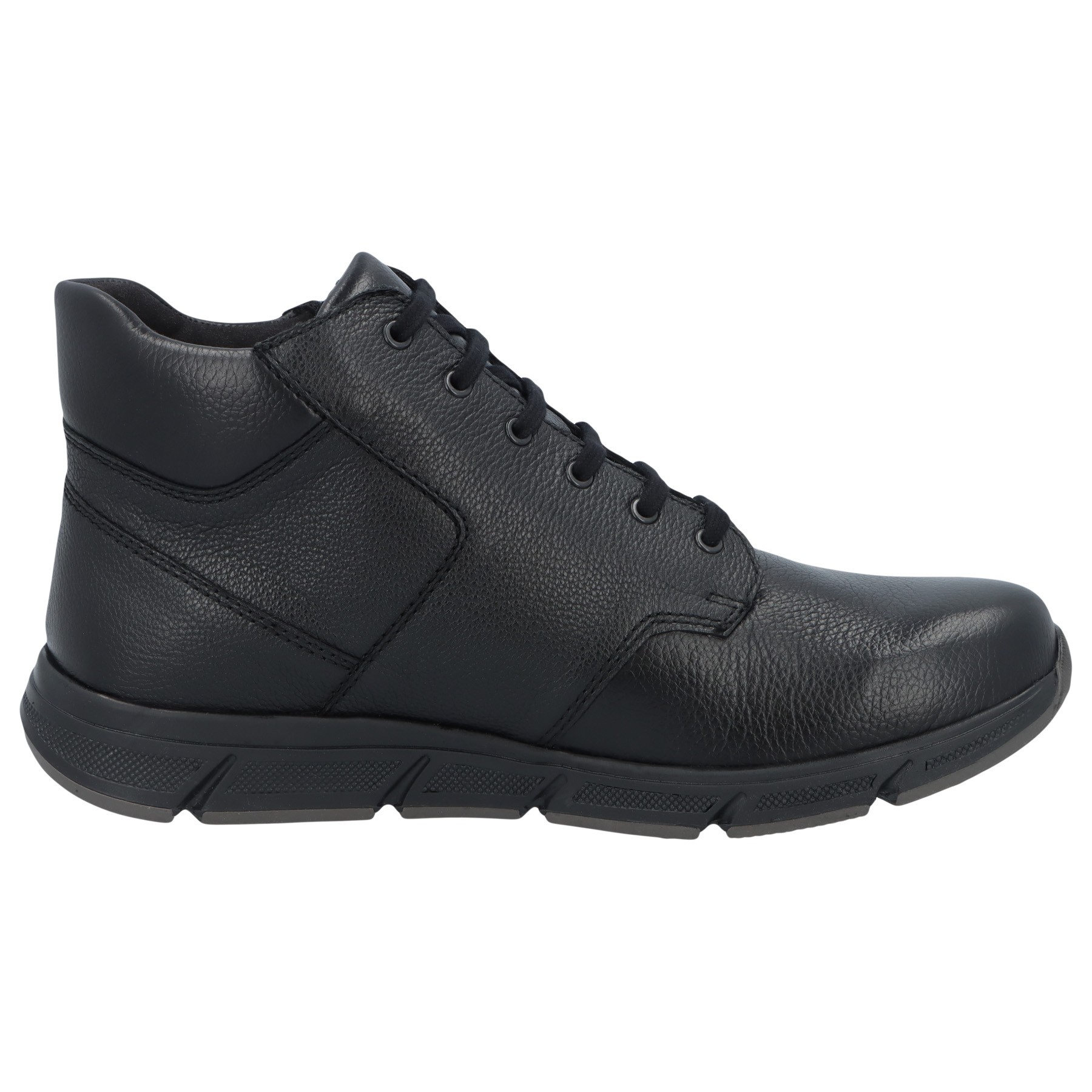 schwarze stiefel seitenansicht rechts