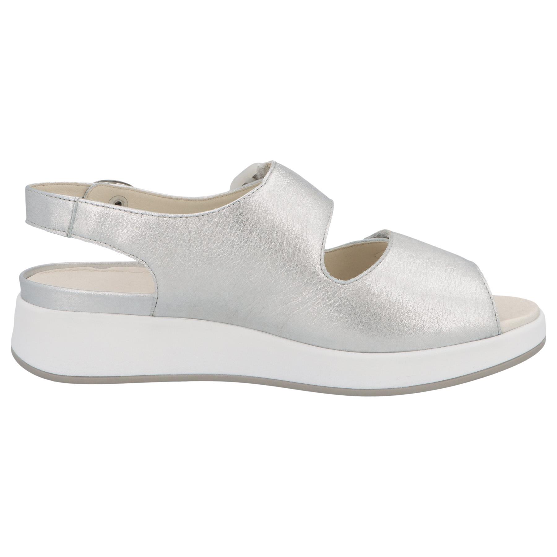 graue sandale seitenansicht rechts