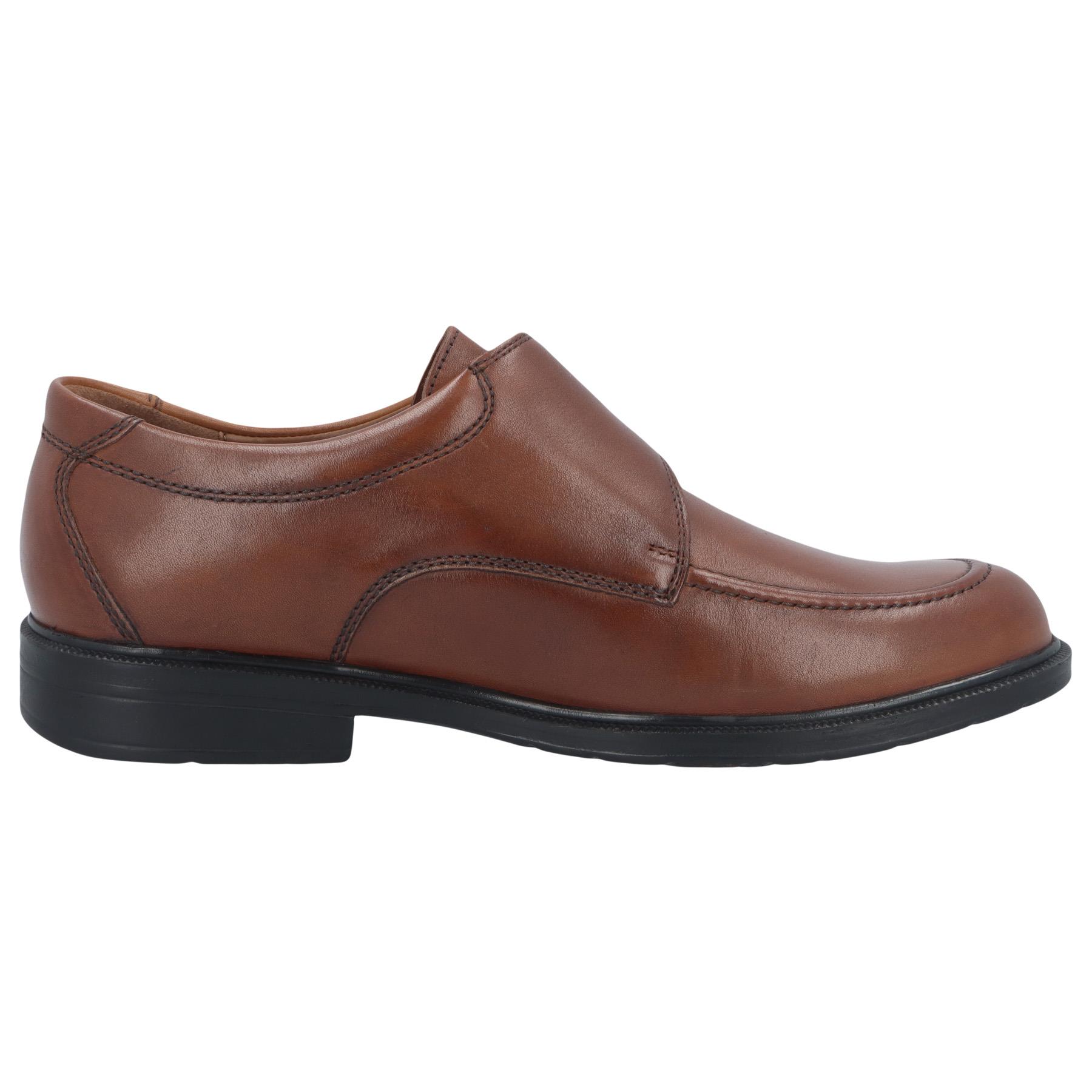 braune halbschuh seitenansicht rechts