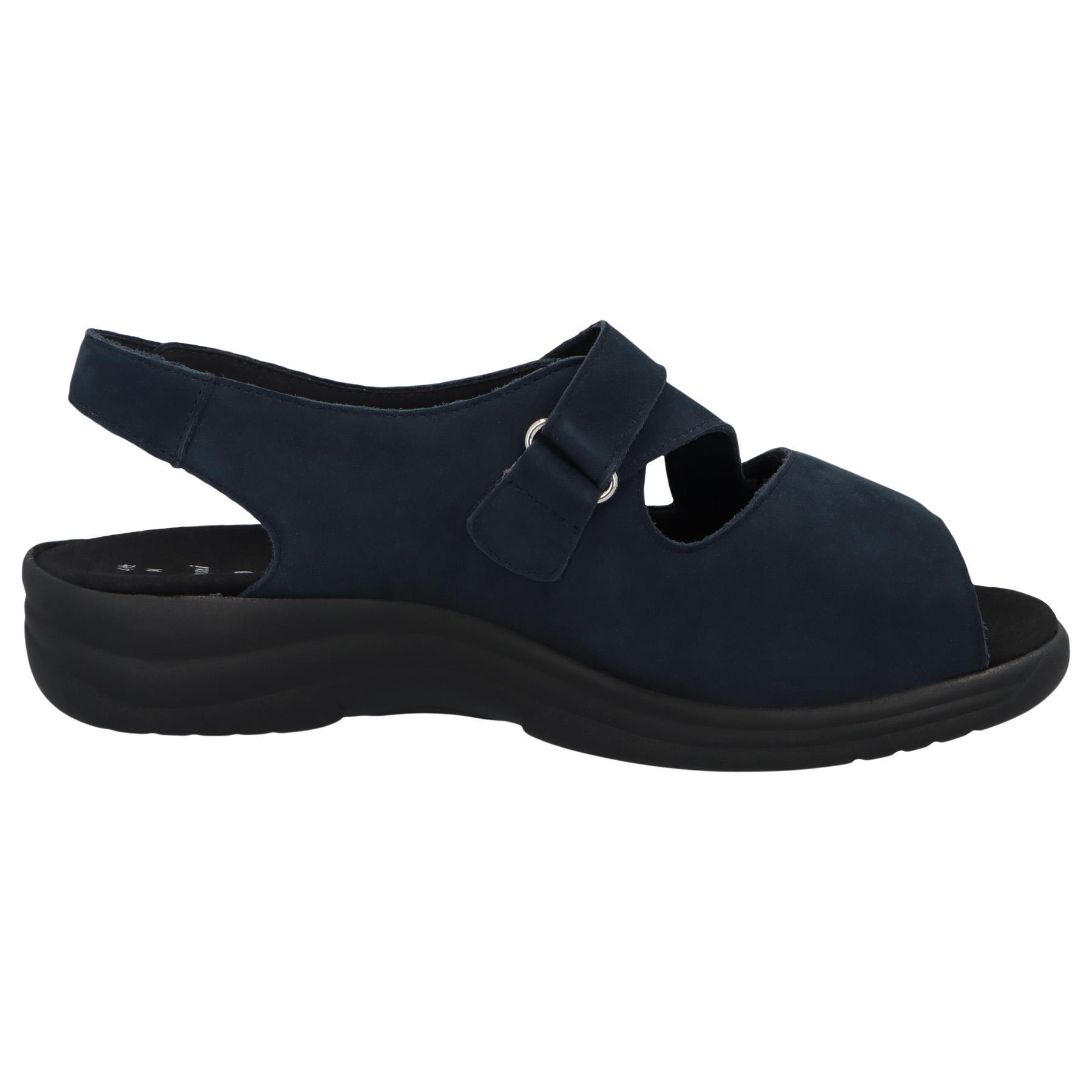 blaue sandale seitenansicht rechts