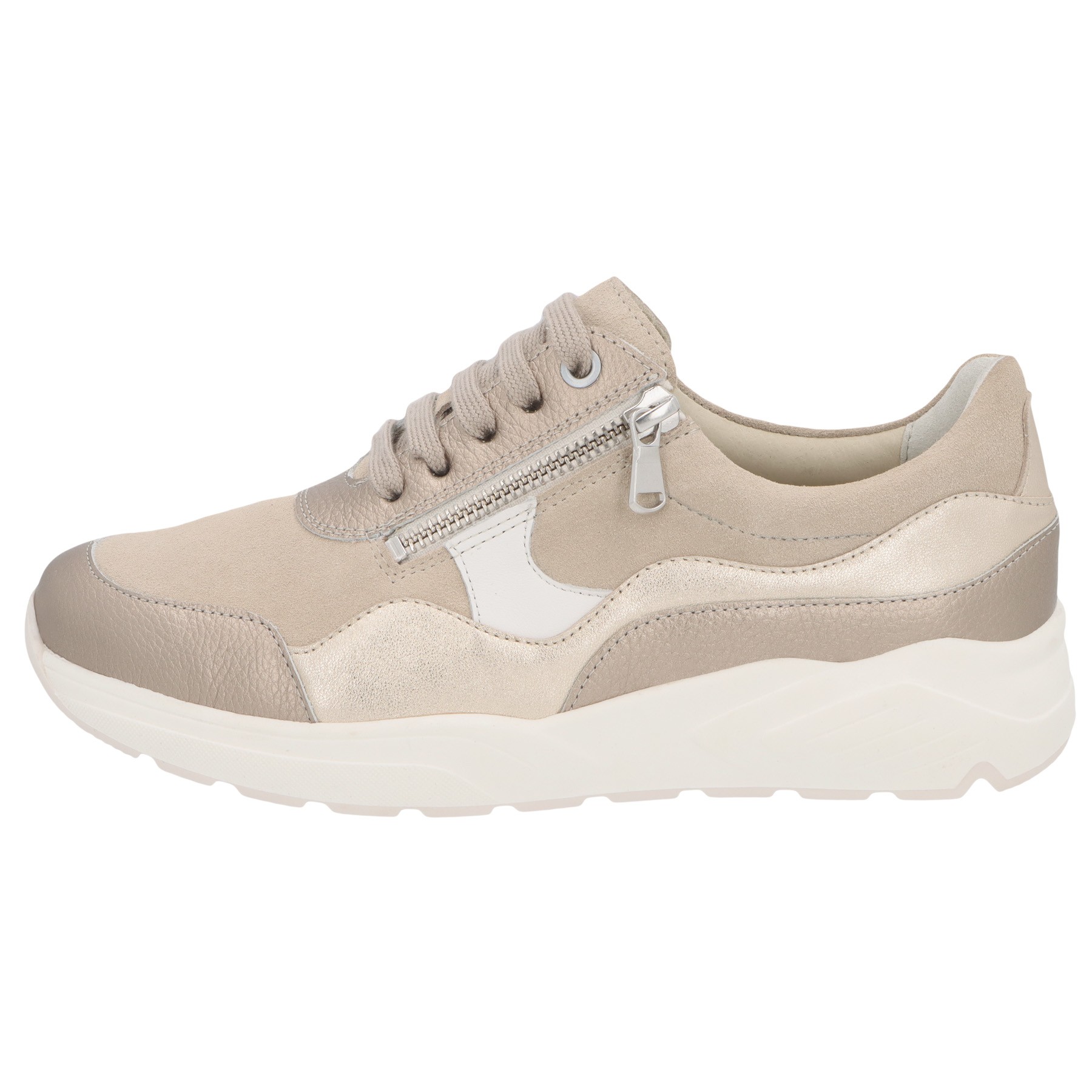 braune halbschuh seitenansicht links