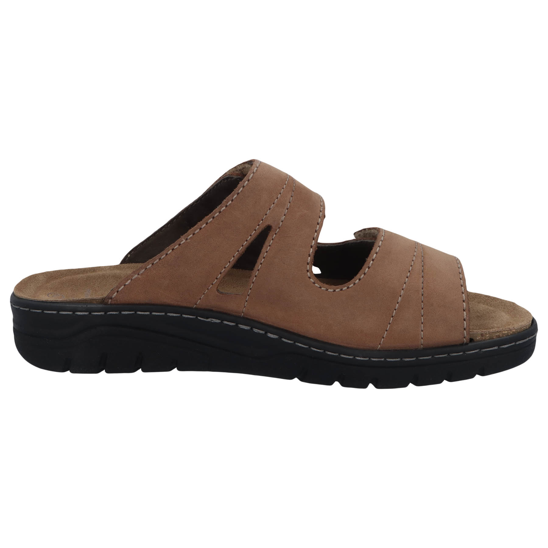 braune pantolette seitenansicht rechts