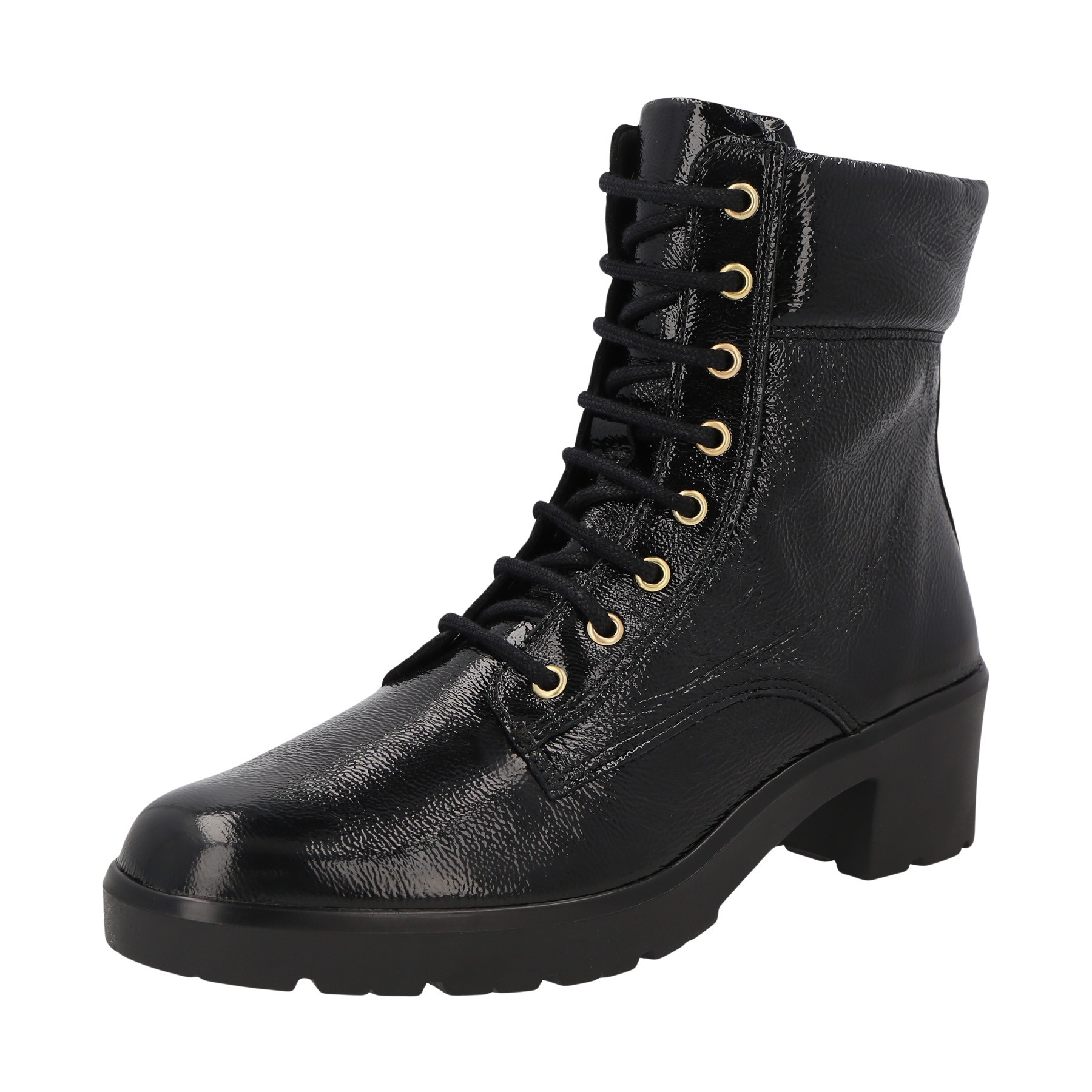 schwarze stiefel 3-4 ansicht