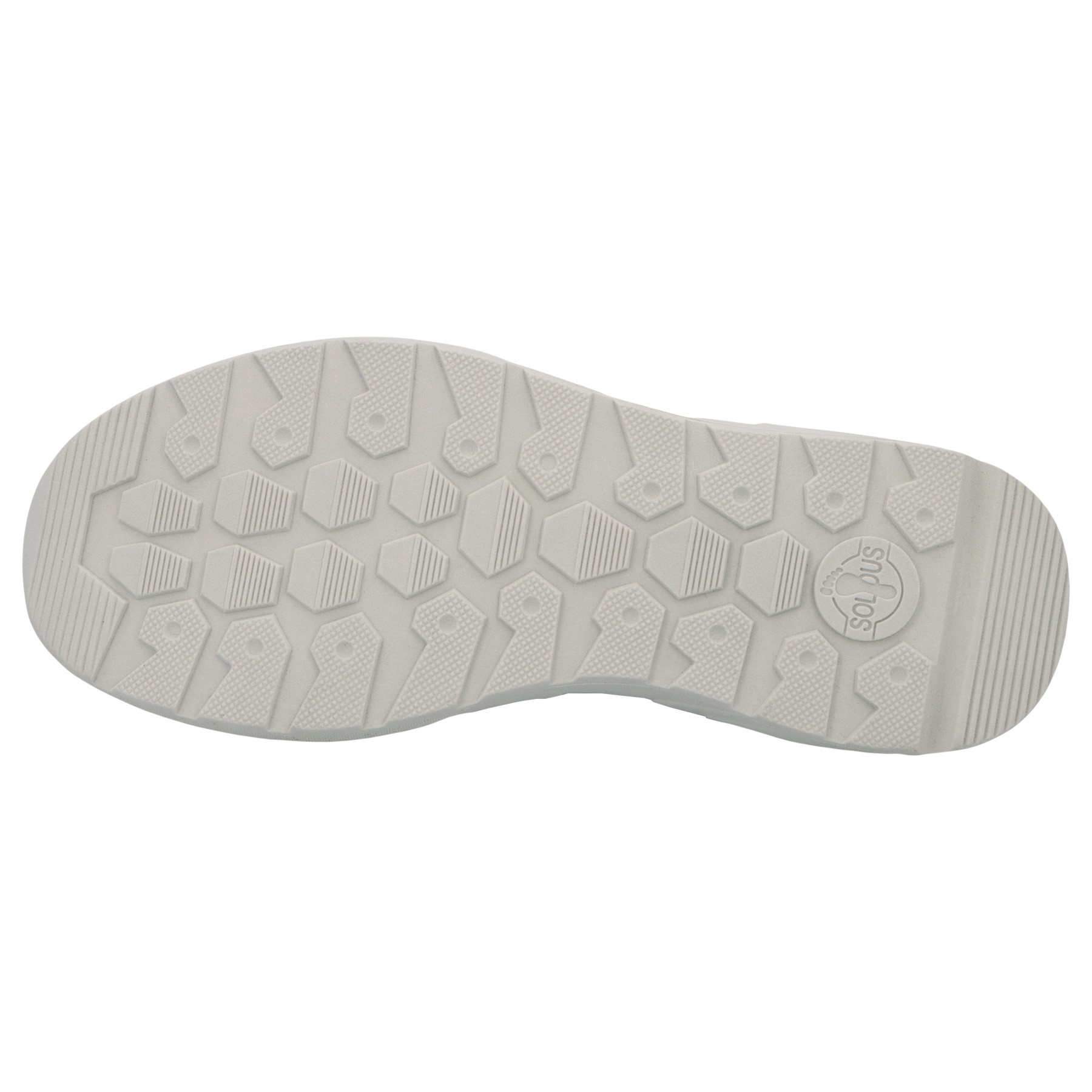 blaue slipper sohlenansicht