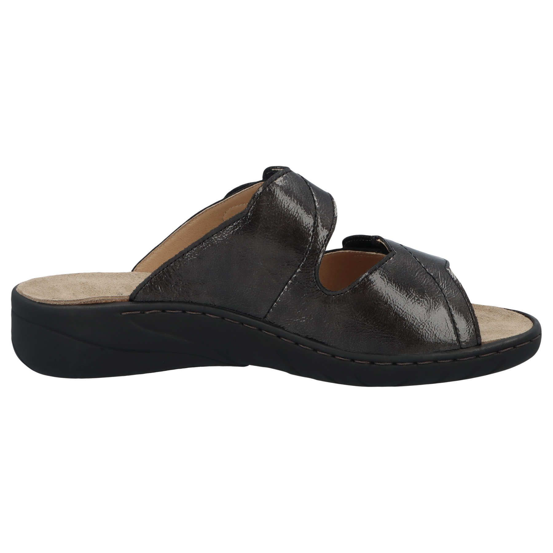 graue pantolette seitenansicht rechts