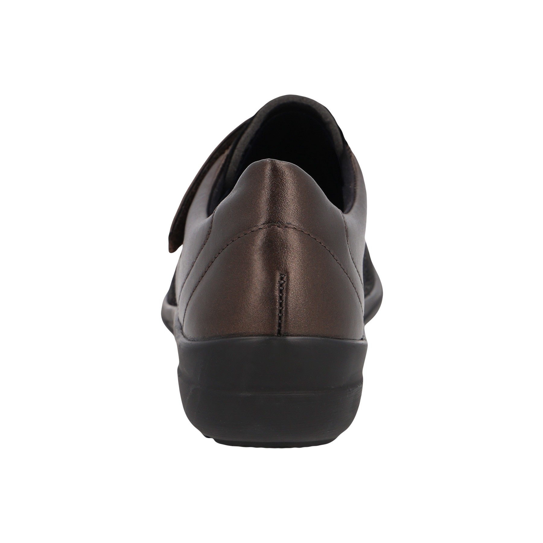 braune slipper hinteransicht