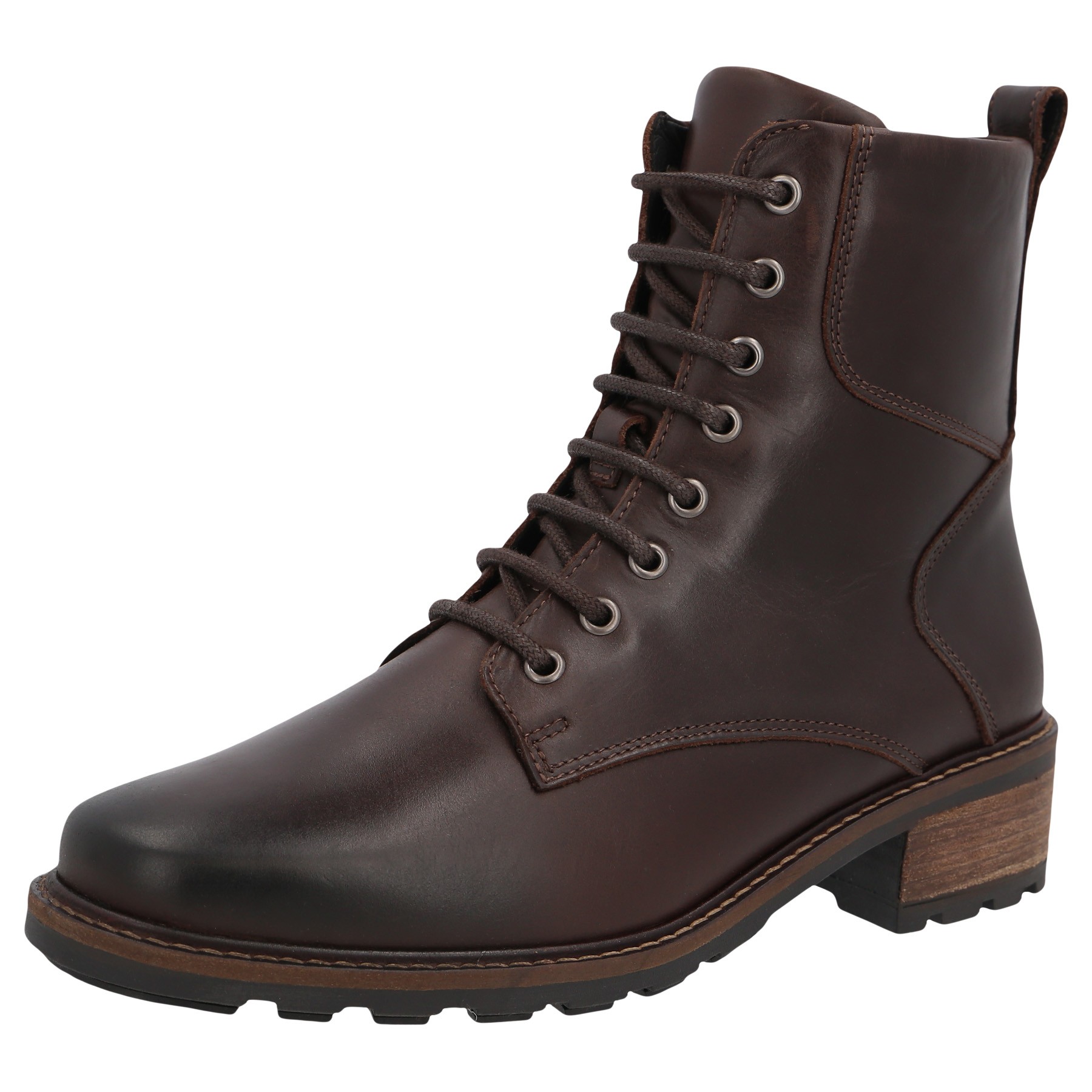 braune stiefel 3-4 ansicht