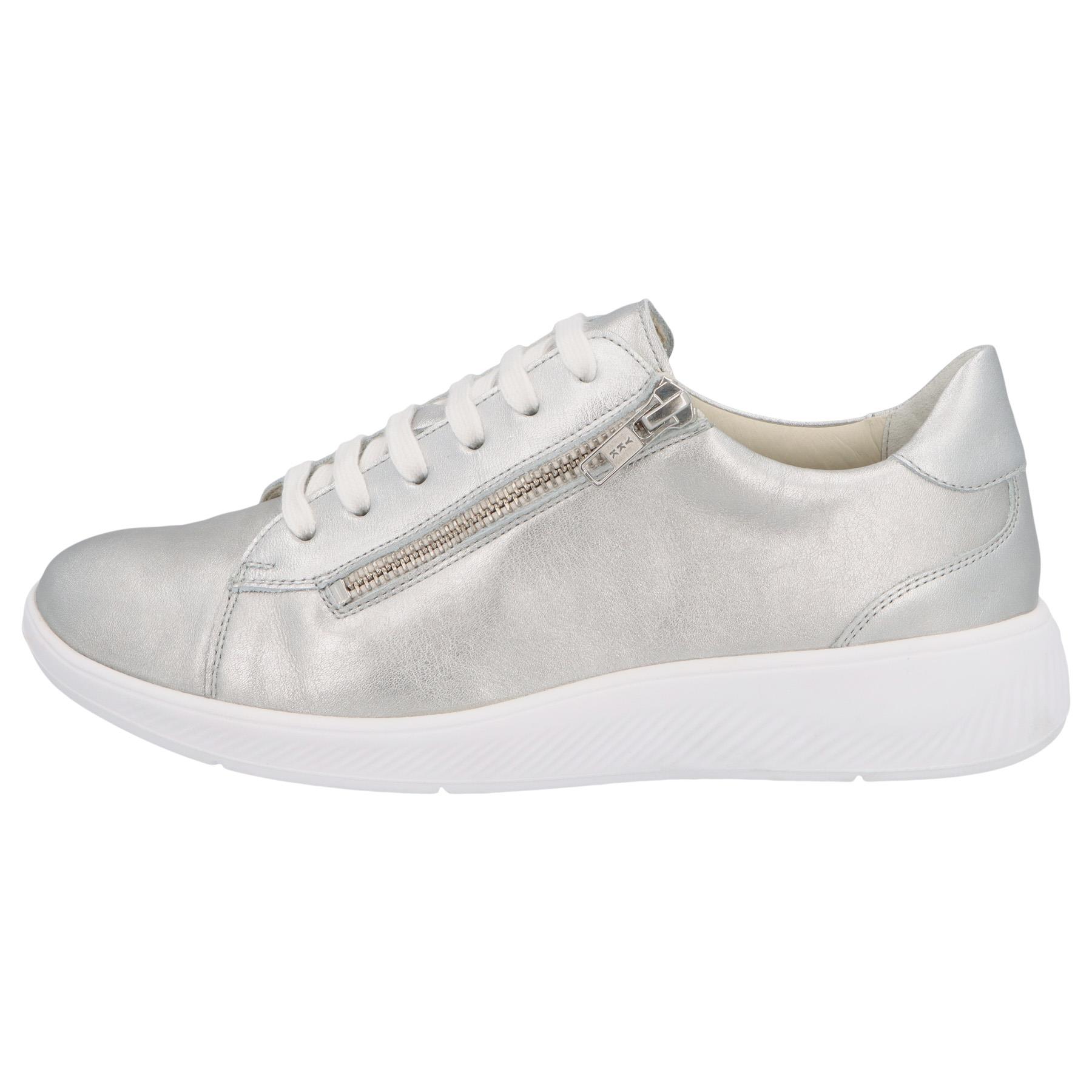 graue halbschuh seitenansicht links