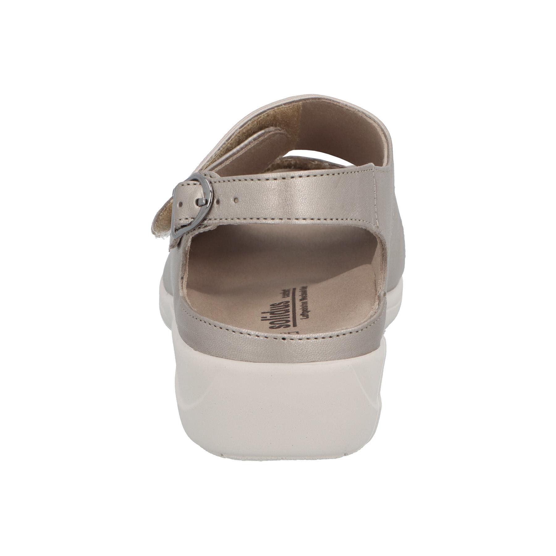 braune sandale hinteransicht